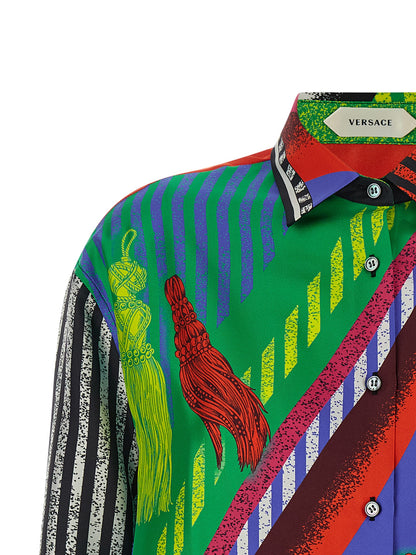 Multicolor Silk Blouse
