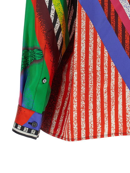 Multicolor Silk Blouse