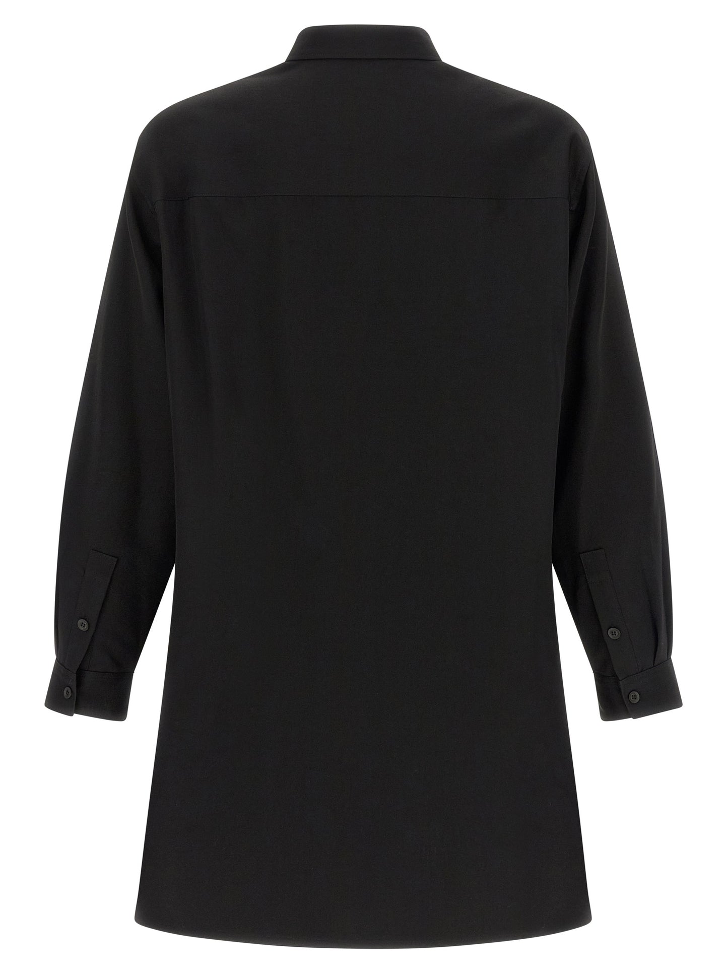 Black Wool Blouse