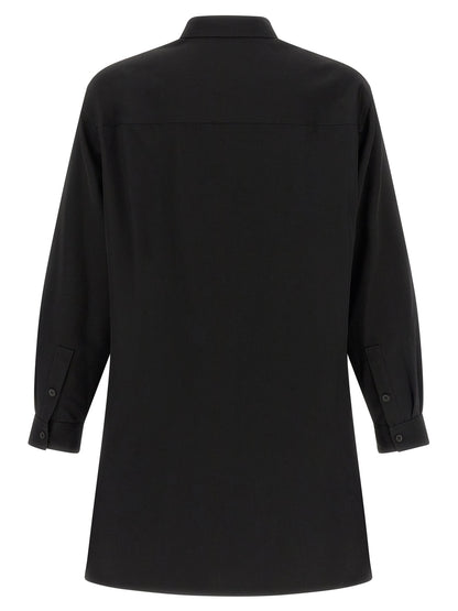 Black Wool Blouse