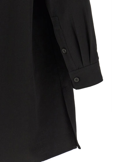 Black Wool Blouse