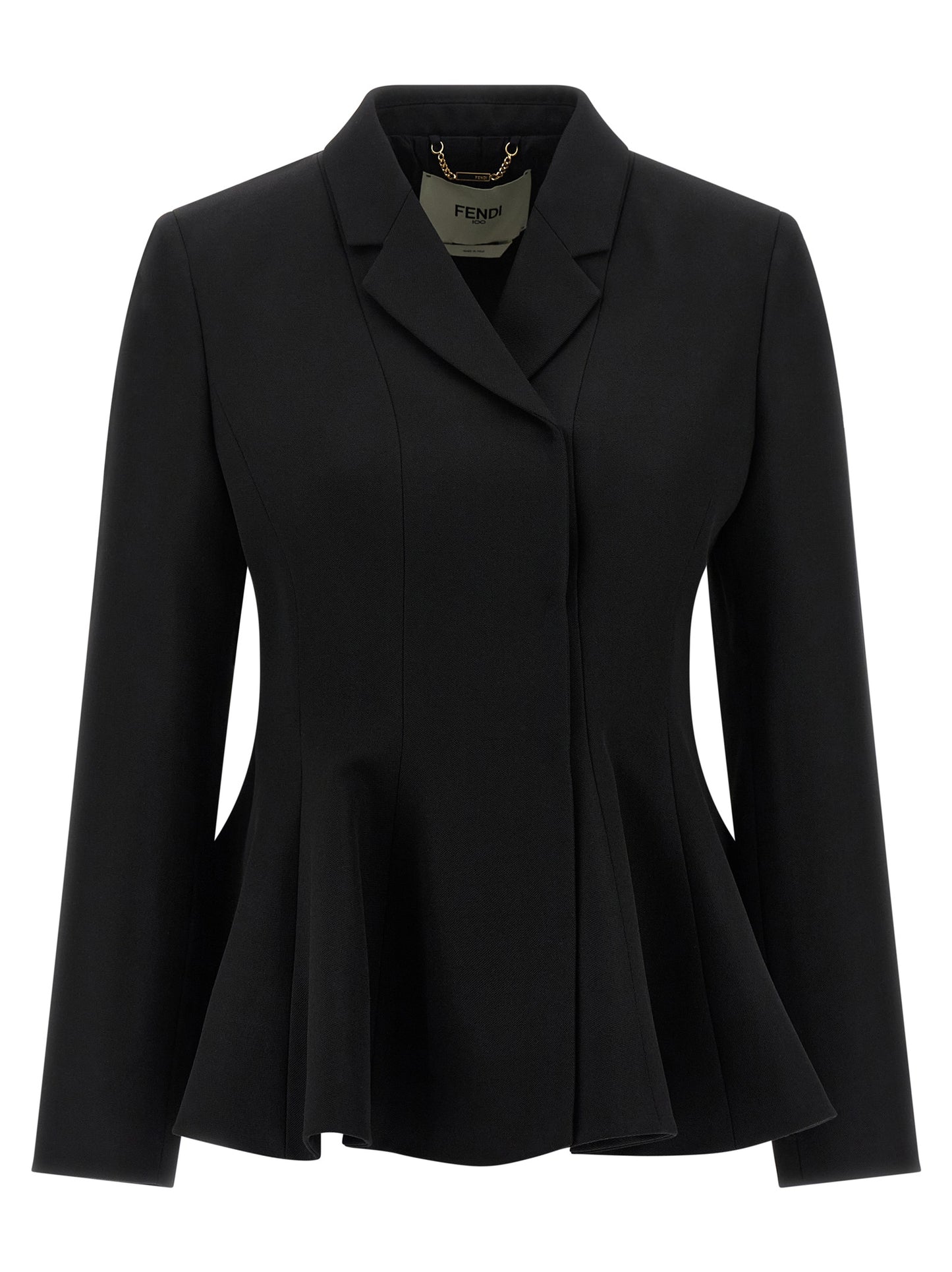Black Virgin Wool Blazer