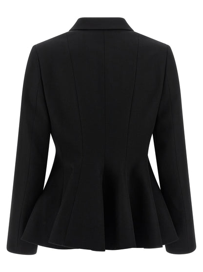Black Virgin Wool Blazer