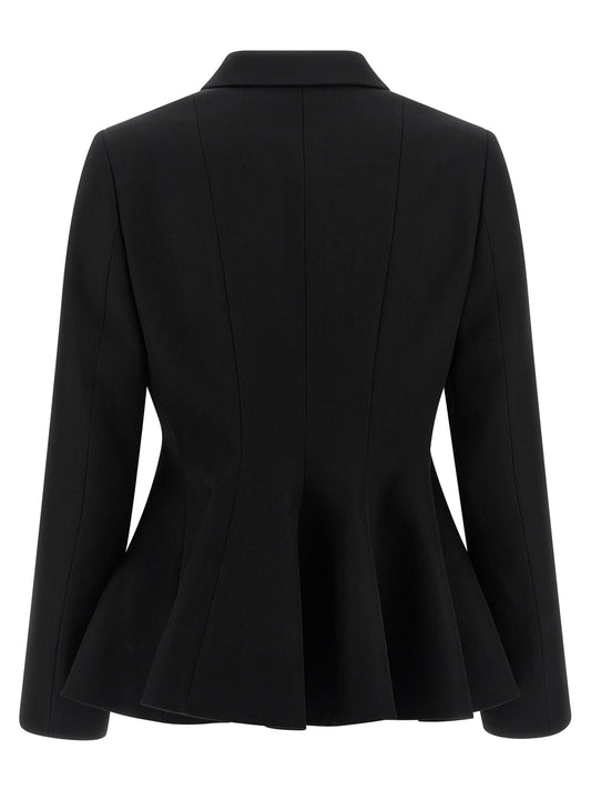 Black Virgin Wool Blazer