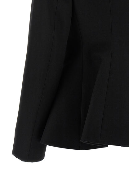 Black Virgin Wool Blazer