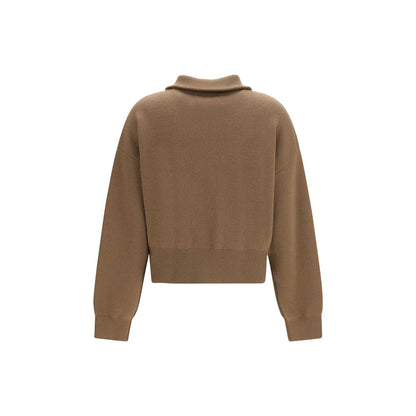 Brown Cashmere Sweatshirt