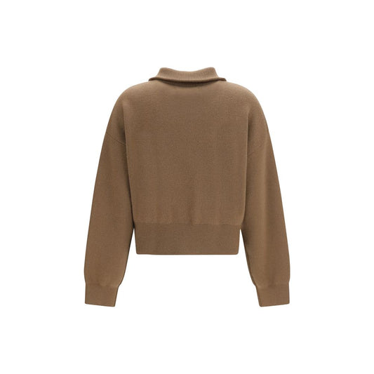 Brown Cashmere Sweatshirt