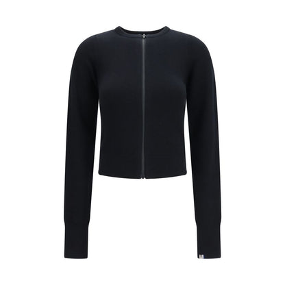 Black Cashmere Cardigan