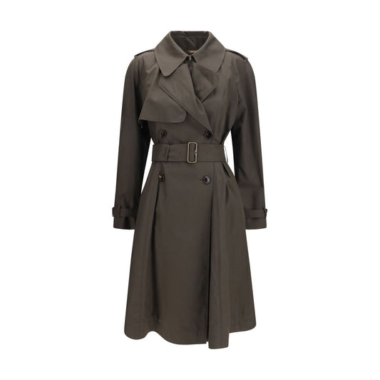 Bicolor Cotton Coat