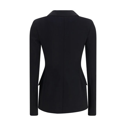 Black Wool Oves Aries Full-Length Jacket