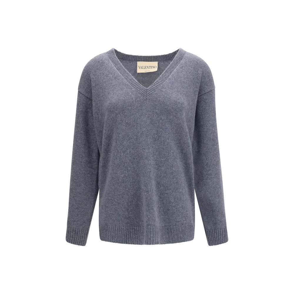 Gray Cashmere Sweater