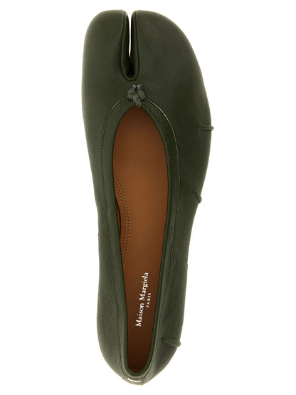 Bicolor Lambskin Ballet Flats