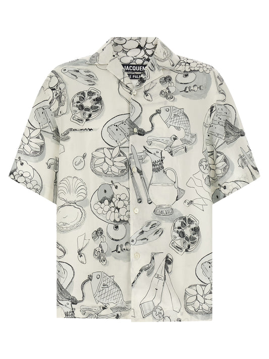 Bicolor Viscose Blouse