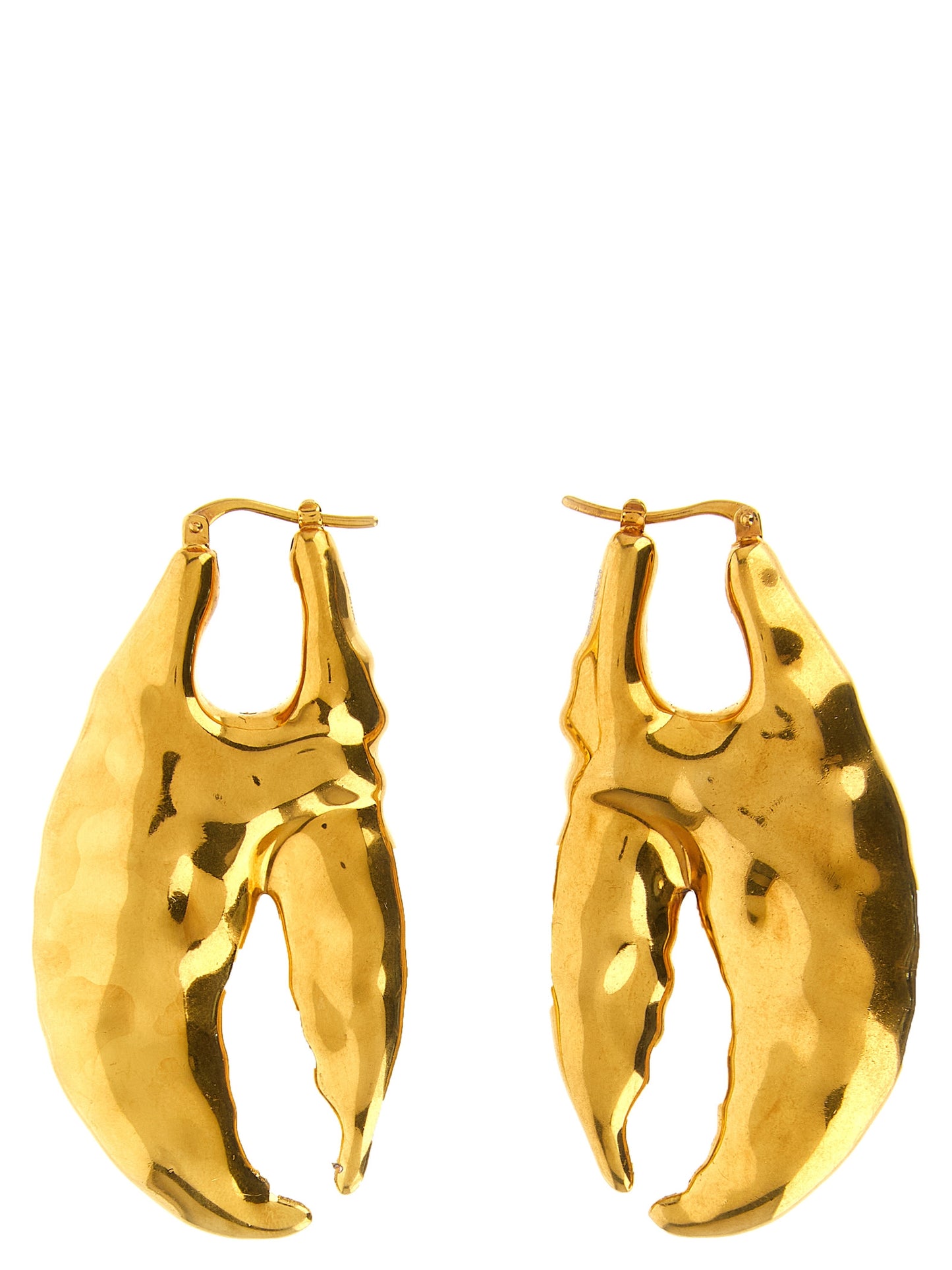 Gold Copper Earrings