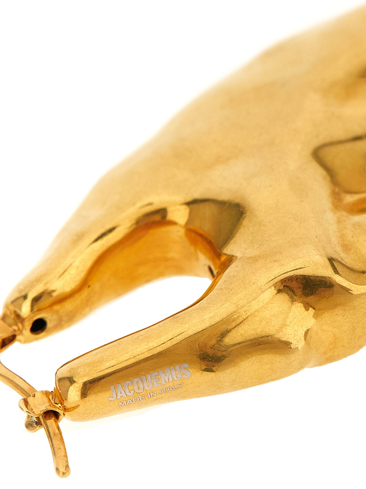 Gold Copper Earrings