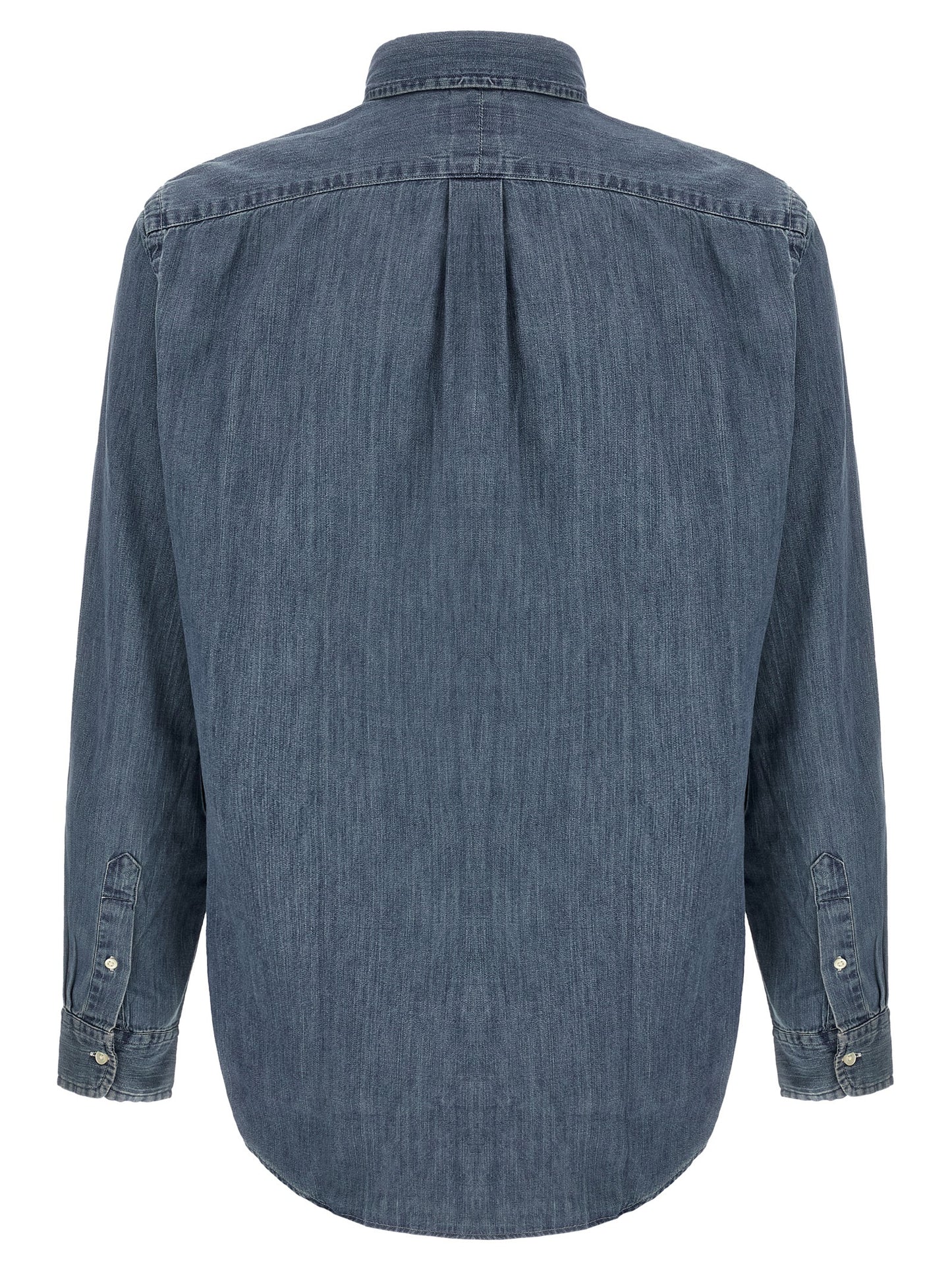 Blue Cotton Blouse
