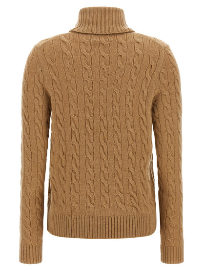 Beige Wool Cardigan