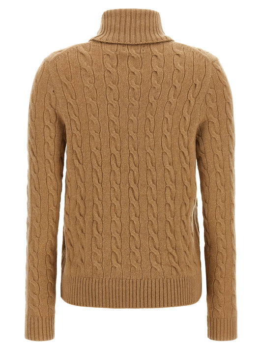 Beige Wool Cardigan
