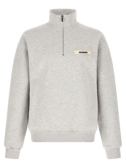 Gray Cotton Sweatshirt