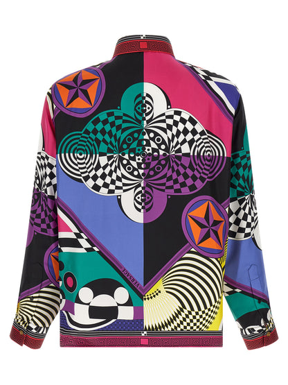 Multicolor Silk Blouse
