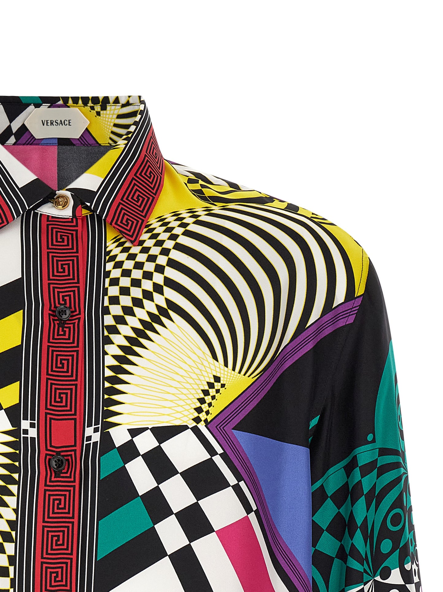 Multicolor Silk Blouse