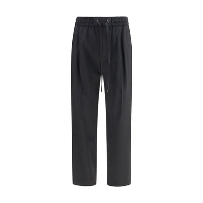 Black Wool Oves Aries Joggers (Workout Pants)