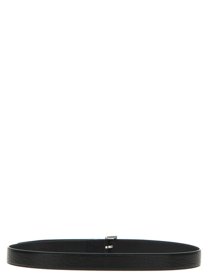 Black Leather Regular Belt