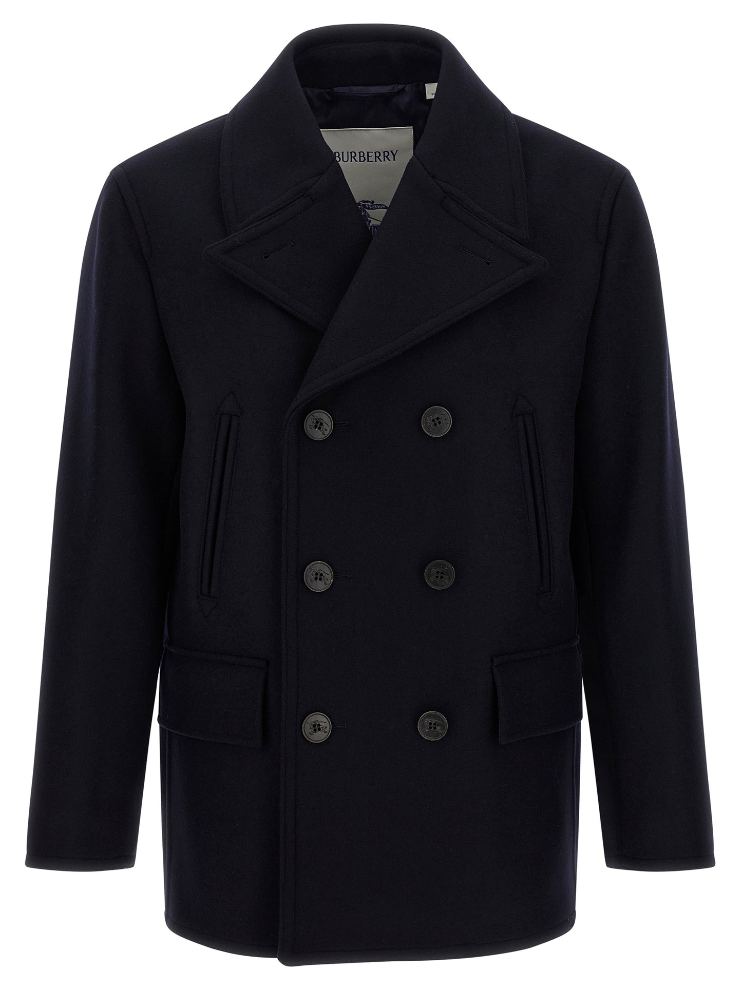 Blue Wool Coat