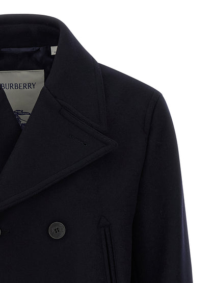 Blue Wool Coat