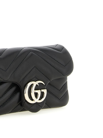 Black Lamb Leather Shoulder Bag