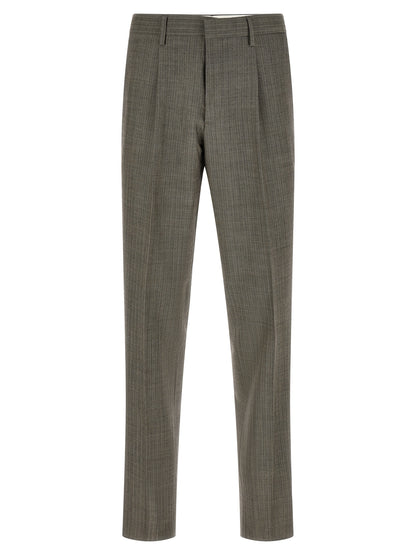 Gray Virgin Wool Two-Piece Suit