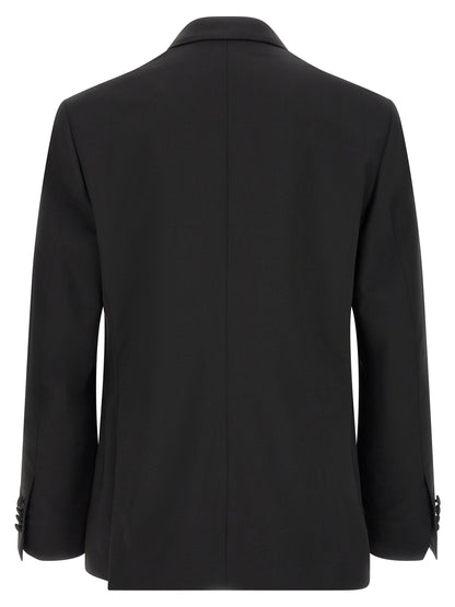 Black Virgin Wool Tuxedo