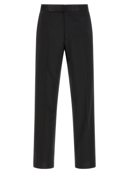 Black Virgin Wool Tuxedo