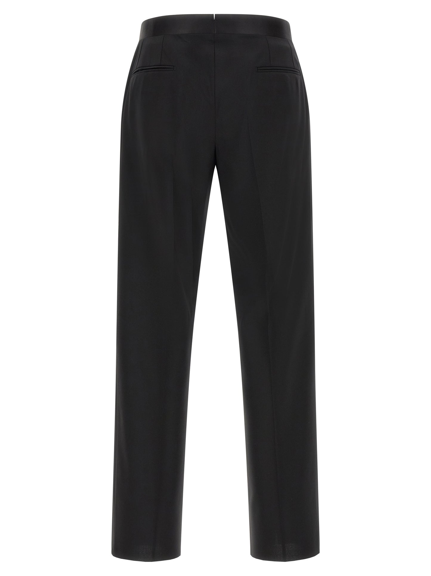 Black Virgin Wool Tuxedo