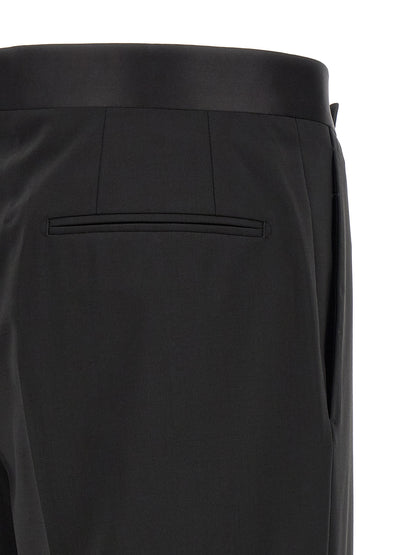 Black Virgin Wool Tuxedo