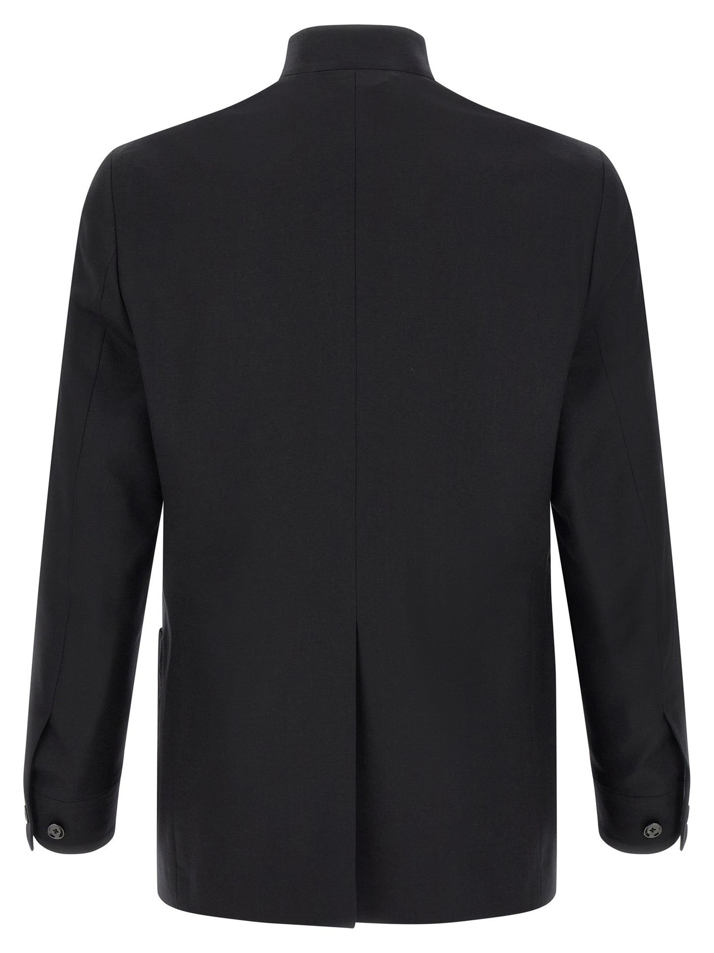 Black Virgin Wool Blazer