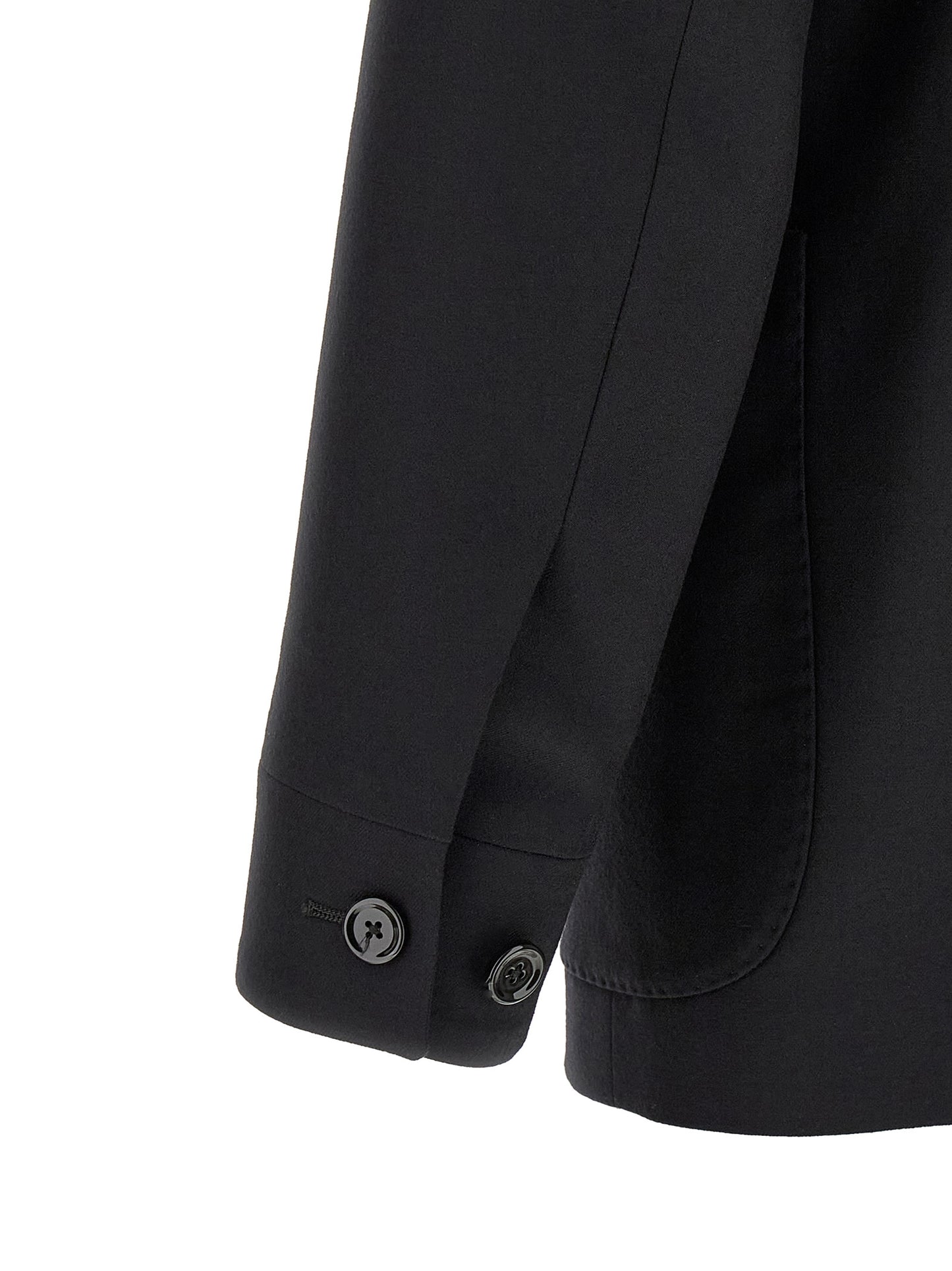 Black Virgin Wool Blazer