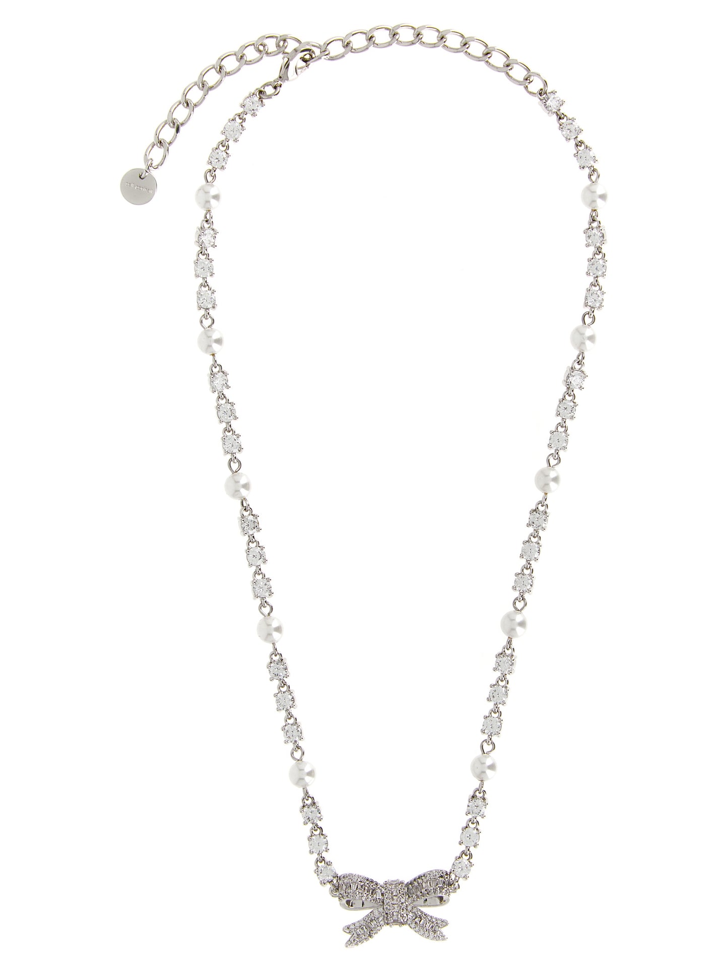 Silver Brass Necklace