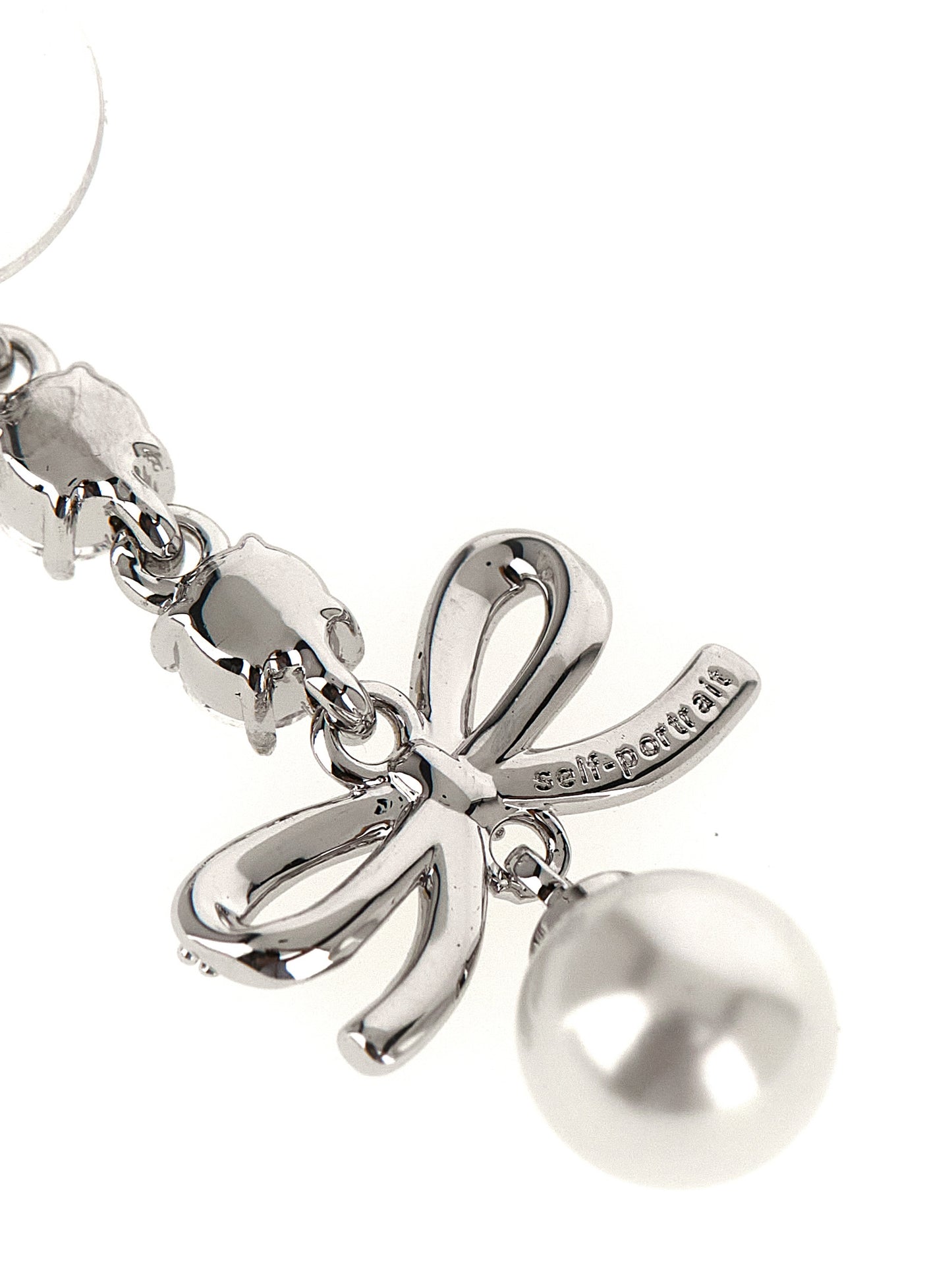 Silver Brass Earrings