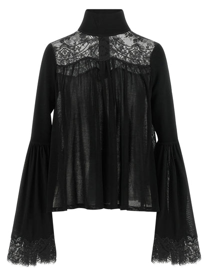 Black Lyocell Blouse
