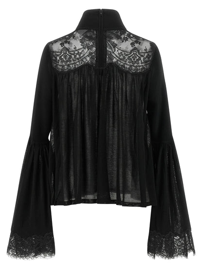 Black Lyocell Blouse