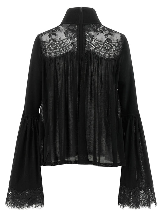 Black Lyocell Blouse