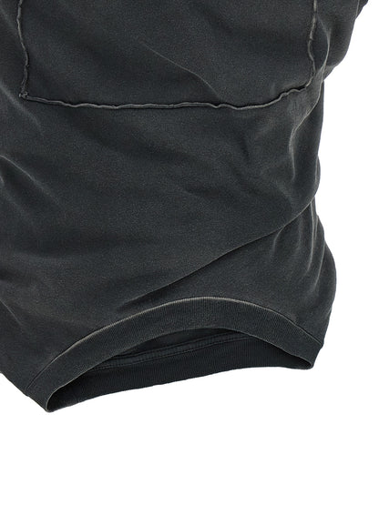 Gray Cotton Blouse