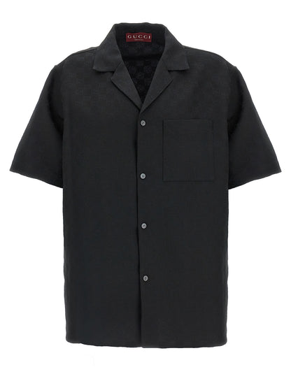 Black Linen Blouse