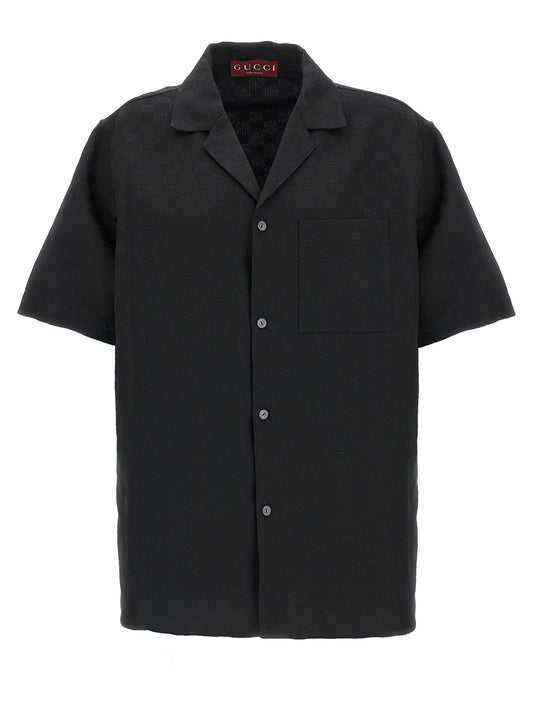 Black Linen Blouse