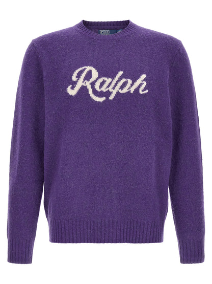 Purple Wool Cardigan