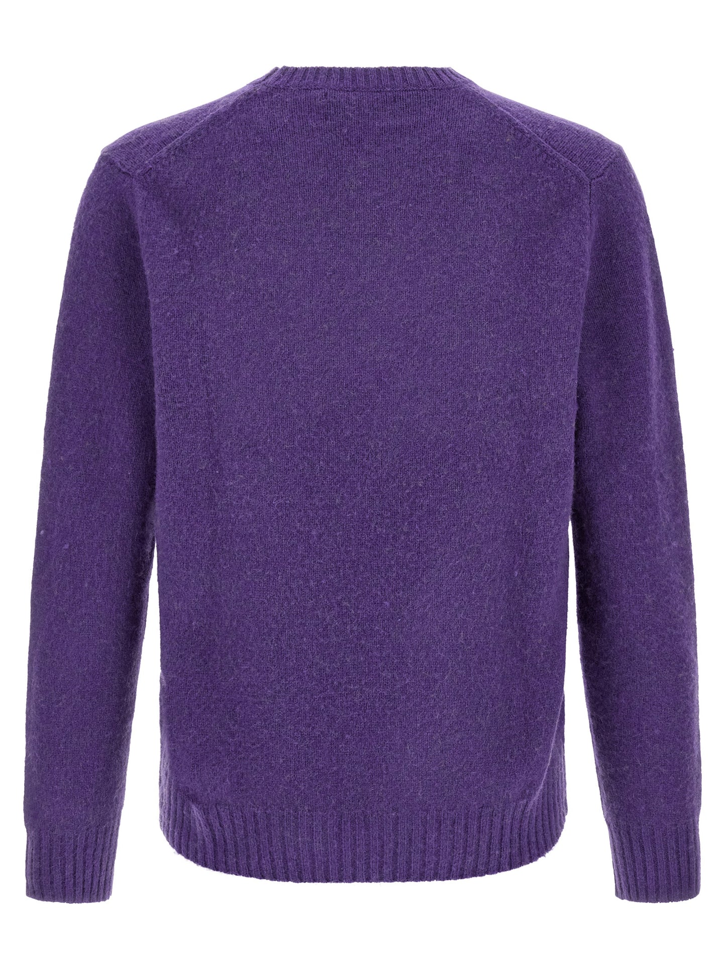 Purple Wool Cardigan