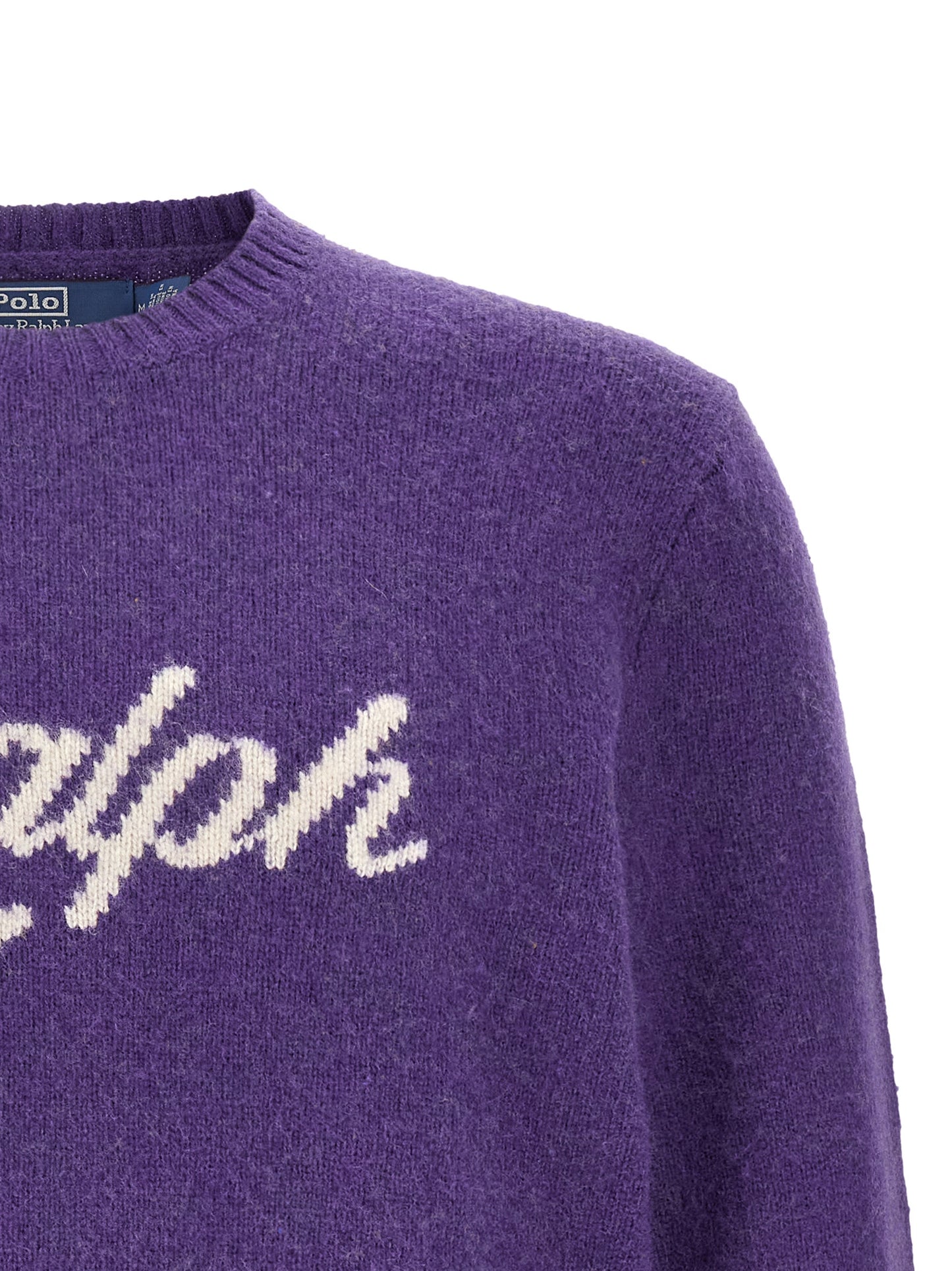 Purple Wool Cardigan