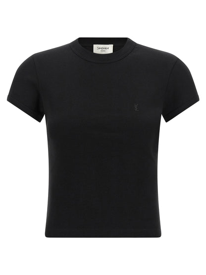 Black Cotton T-Shirt