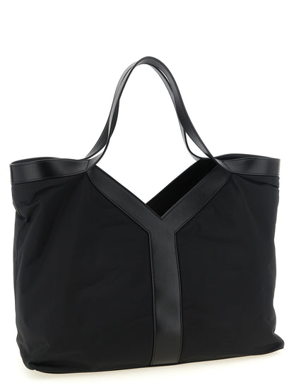 Black Calfskin Tote Bag